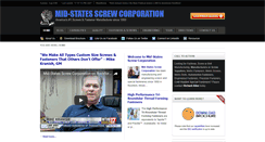 Desktop Screenshot of midstatesscrew.com