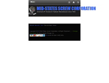 Tablet Screenshot of midstatesscrew.com